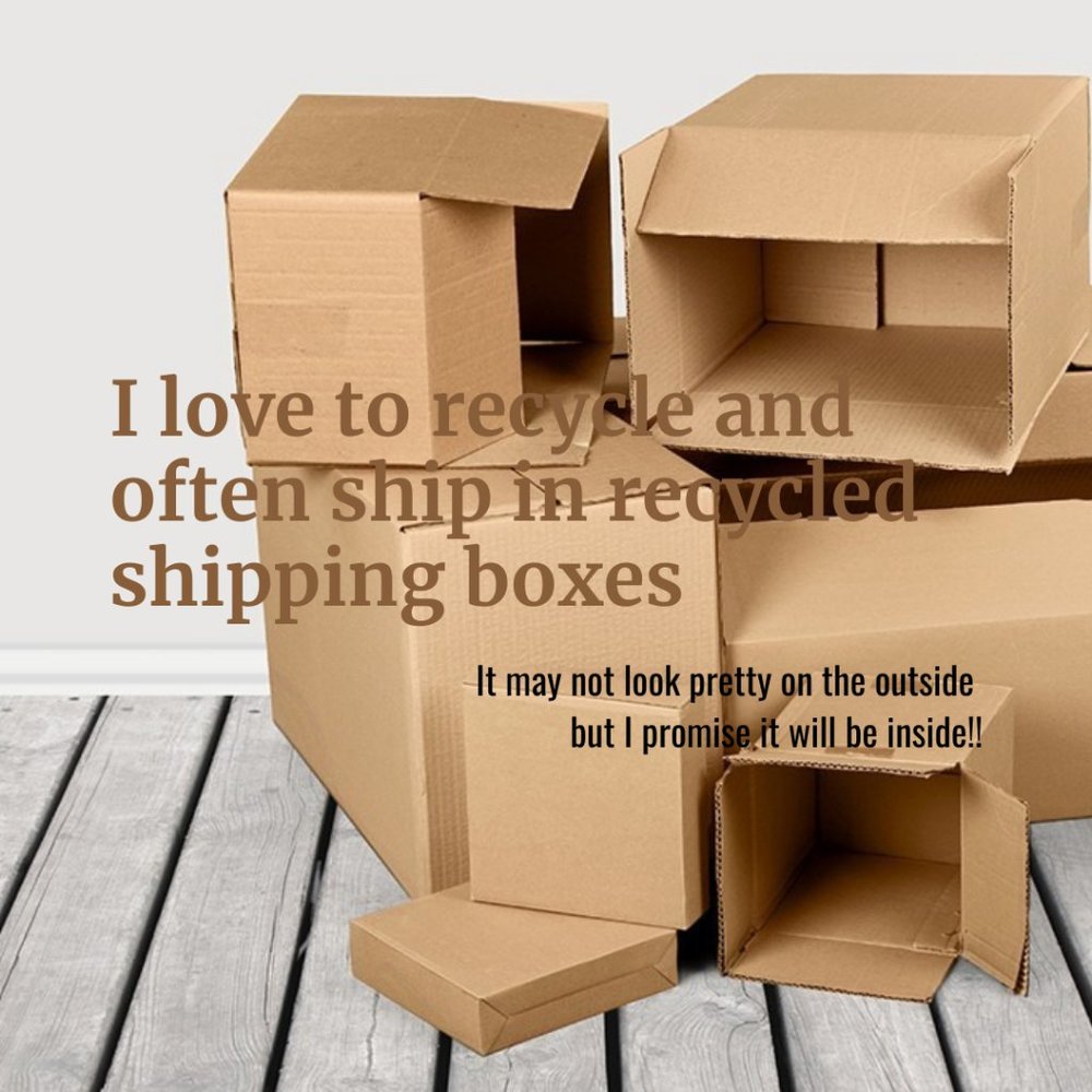 I recycle! :)